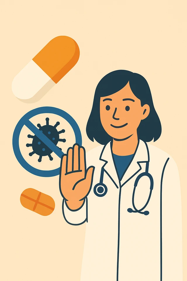 Présentation de la soirée "Bon usage des antibiotiques"