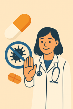 Présentation de la soirée "Bon usage des antibiotiques"
