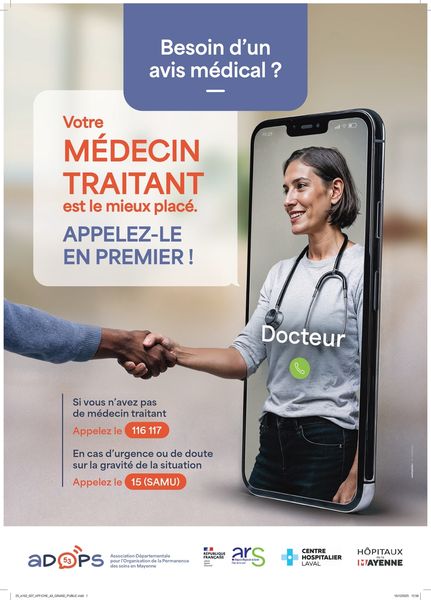 116 117 - Accès aux soins en Mayenne