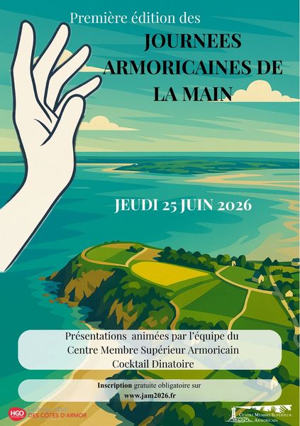 Journées Armoricaines de la Main, 25 juin 2026 à Plérin
