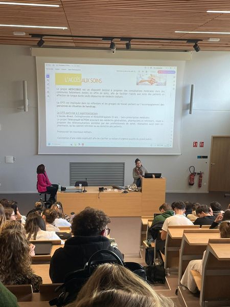 La CPTS se présente aux étudiants de l’IFPS