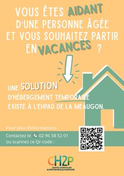 Hébergement temporaire EHPAD de La Méaugon