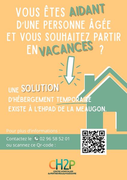 Hébergement temporaire EHPAD de La Méaugon