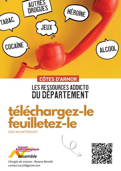Répertoire des ressources addicto des Côtes d'Armor 