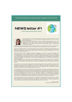 NEWSLETTER #1 CPTS CSOY
