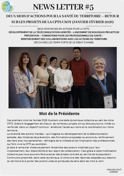 Newsletter CPTS Cœur Santé Orge Yvette – Janvier & Février 2026