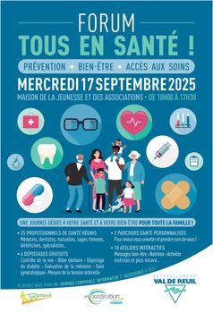 Forum santé à VAL DE REUIL - septembre 2025