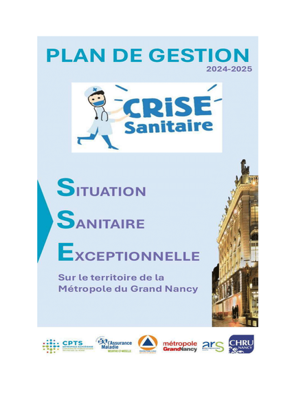 Crise sanitaire : Plan Sanitaire Exceptionnel (SSE)