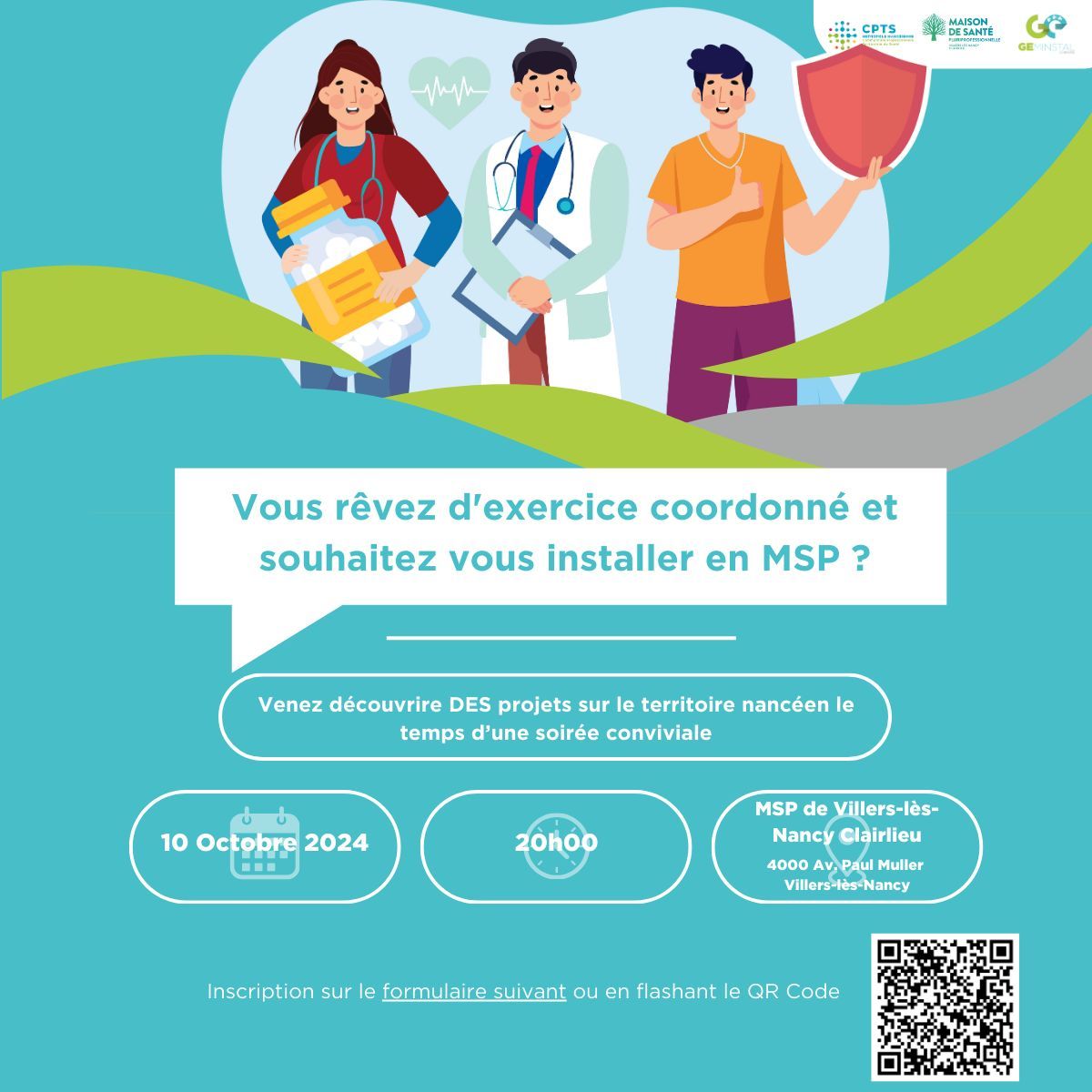 Affiche de promotion de l'exercice coordonné